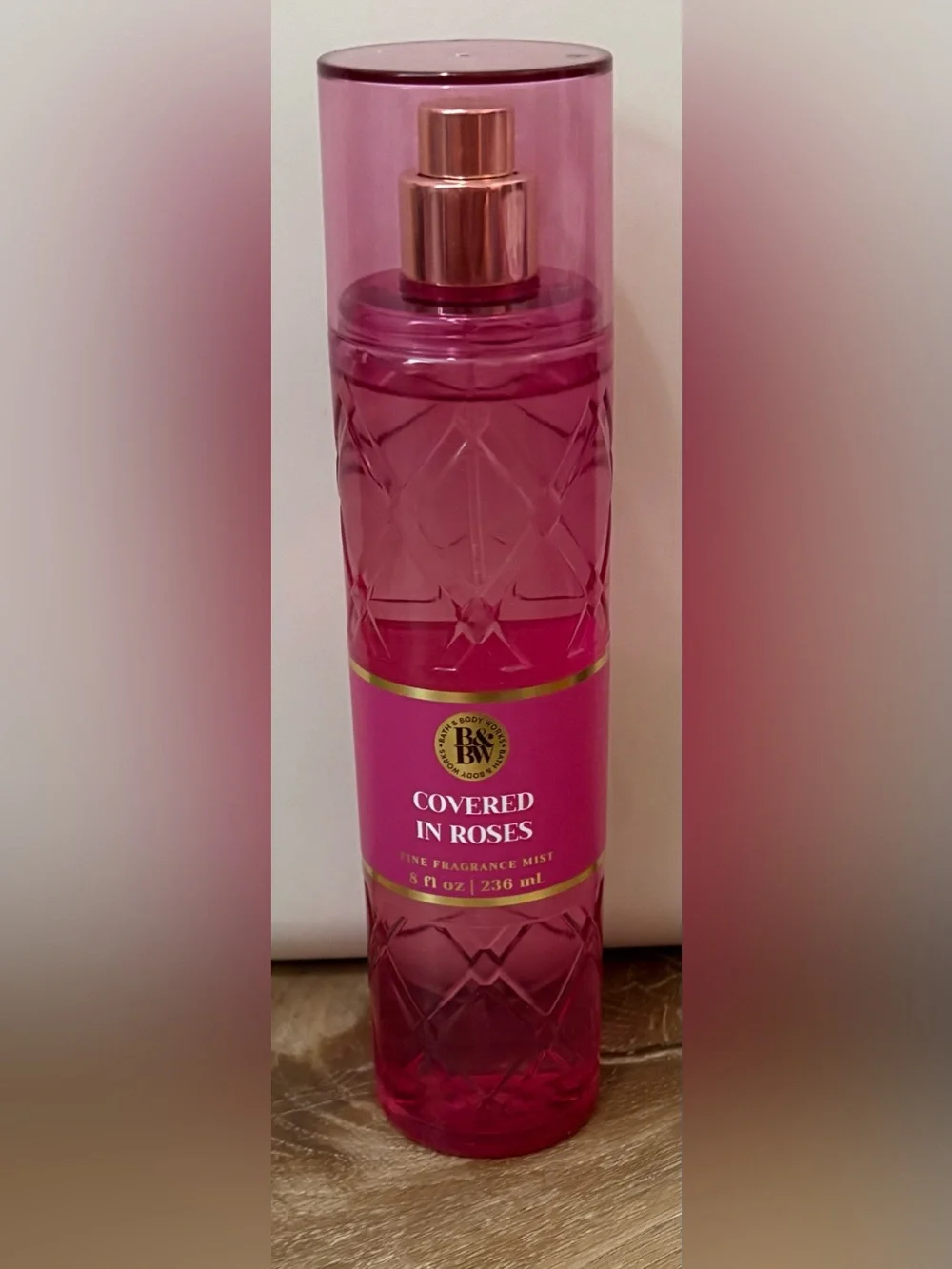 BATH & BODY WORKS COVERED IN ROSES FINE FRAGRANCE MIST 8 FL. OZ. NEW